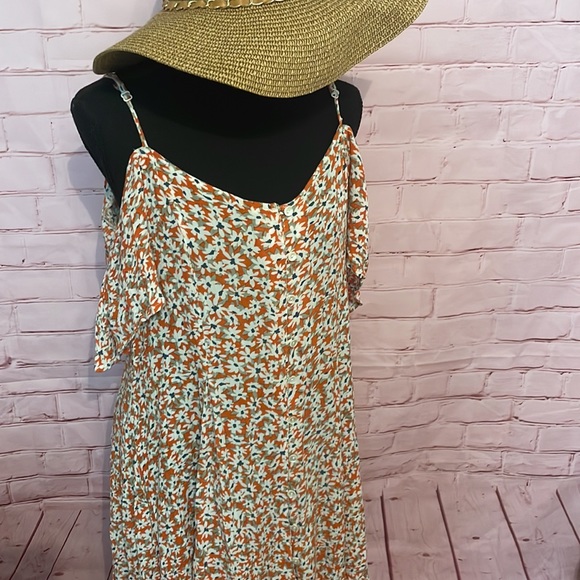 Patrons of Peace orange floral dress - Picture 7 of 7